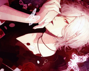 Картинка аниме diabolik+lovers парень