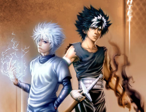 Картинка аниме магия +колдовство +halloween киллуа парни