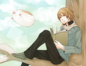 Картинка аниме natsume+yuujinchou натсуме