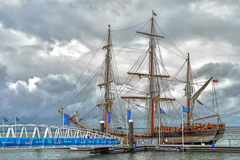 Картинка корабли парусники паруса мачты