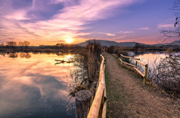 Картинка природа реки озера река лес