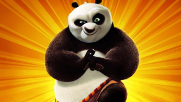 обоя мультфильмы, kung fu panda 2, панда