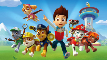 Картинка paw+patrol+++«щенячий+патруль» мультфильмы paw+patrol персонажи
