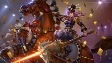 Картинка видео+игры heroes+of+newerth art sir benzington конь big top benzi heroes of newerth девушка