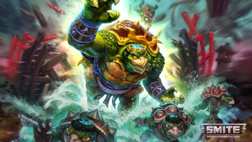 Картинка видео+игры smite онлайн ролевая action