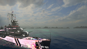 Картинка видео+игры world+of+warships море корабль