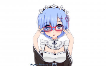 Картинка аниме re +zero+kara+hajimeru+isekai+seikatsu фон взгляд девушка