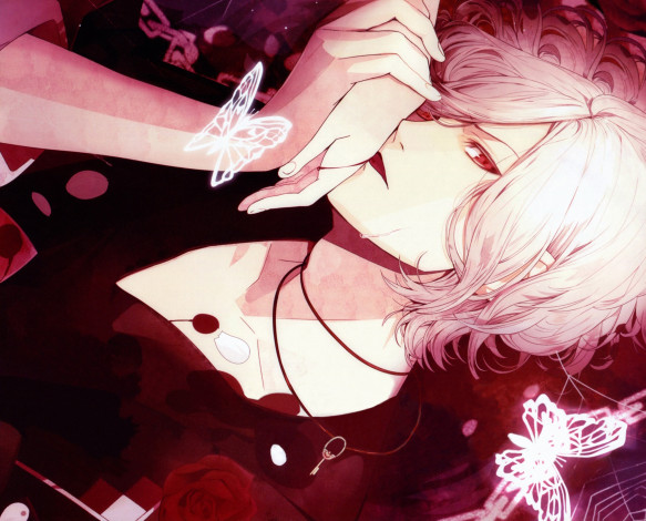 Обои картинки фото аниме, diabolik lovers, парень