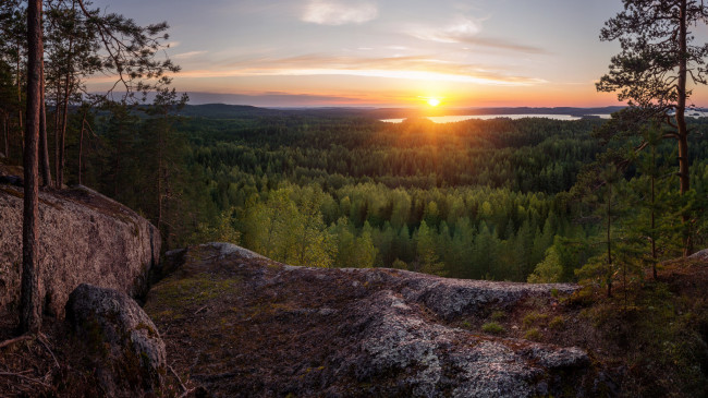 Обои картинки фото природа, восходы, закаты, рассвет