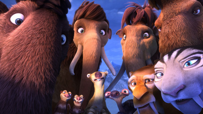 Обои картинки фото ice age,  collision course, мультфильмы, персонажи