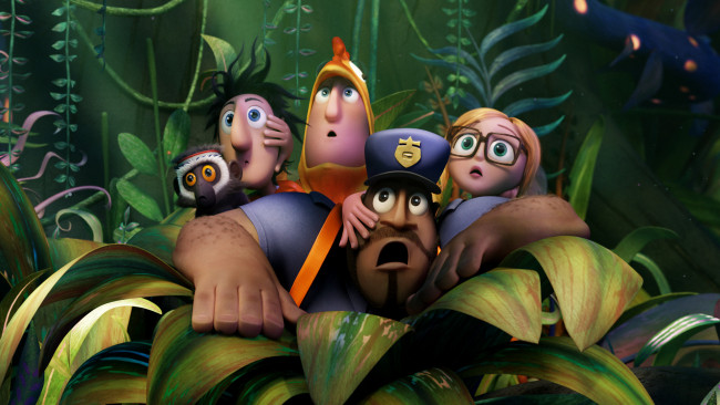 Обои картинки фото мультфильмы, cloudy with a chance of meatballs 2, персонажи