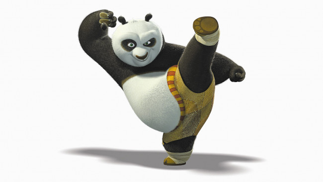 Обои картинки фото мультфильмы, kung fu panda 2, панда