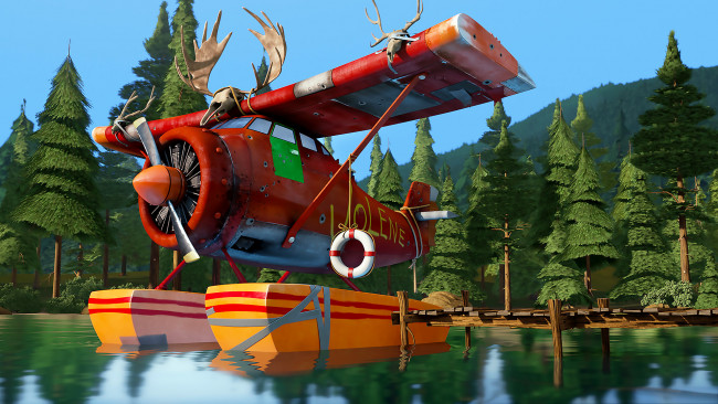 Обои картинки фото мультфильмы, open season, персонажи