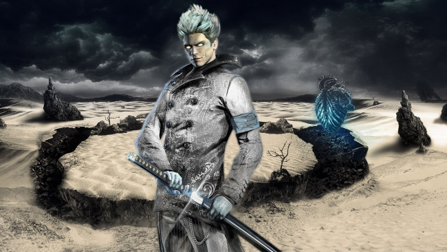 Обои картинки фото видео игры, devil may cry 4, dmc, devil, may, cry, vergil