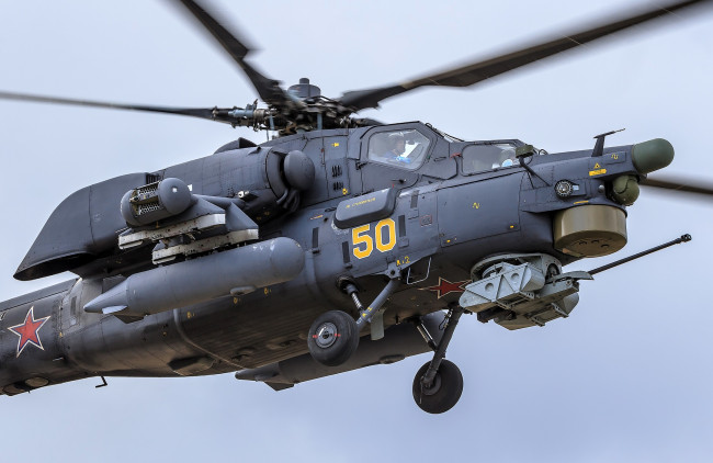 Обои картинки фото mi-28n, авиация, вертолёты, вертушка