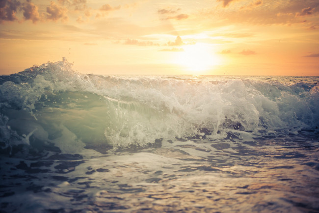 Обои картинки фото природа, моря, океаны, рассвет