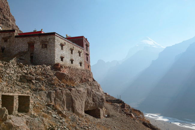 Обои картинки фото тибет,  кайлас,  монастырь Чуку, разное, религия, монастырь, кайлас, ламаизм, буддизм