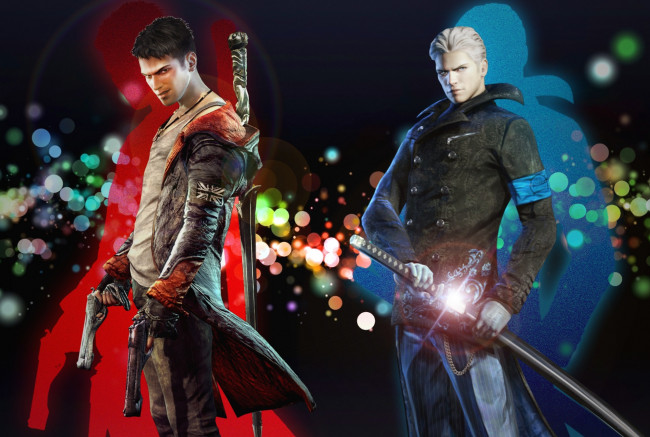 Обои картинки фото видео игры, devil may cry 3,  dante`s awakening, dmc, dante