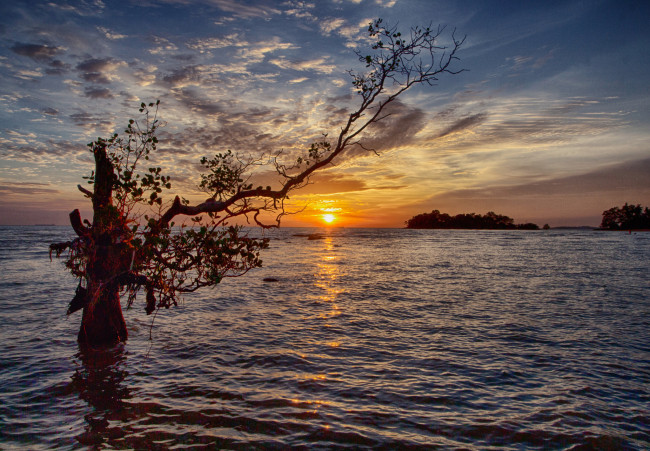 Обои картинки фото природа, восходы, закаты, рассвет