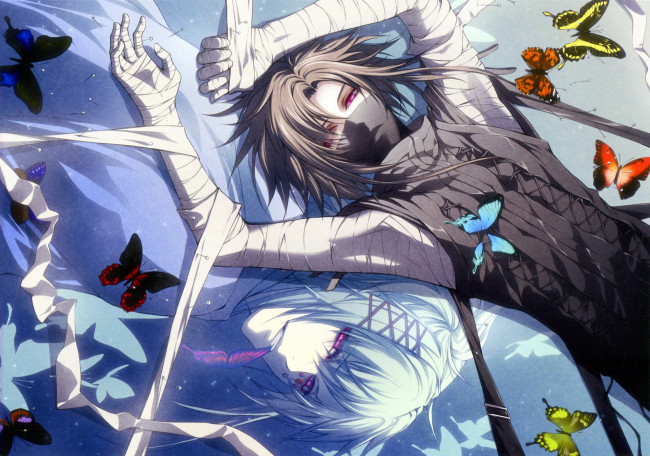 Обои картинки фото аниме, wand of fortune, парень