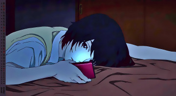 Картинка календари аниме девушка