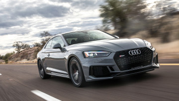 Картинка audi+rs5+2018 автомобили audi серый 2018 rs5