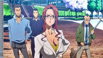 Картинка календари аниме женщина мужчина взгляд