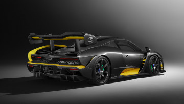 обоя mclaren senna carbon theme by mso 2019, автомобили, mclaren, 2019, mso, theme, carbon, senna