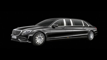 обоя mercedes-maybach s 650 pullman 2019, автомобили, mercedes-benz, mercedes-maybach, s, 650, pullman, 2019