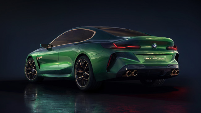 Обои картинки фото bmw m8 gran coupe concept 2018, автомобили, bmw, 2018, concept, coupe, gran, m8