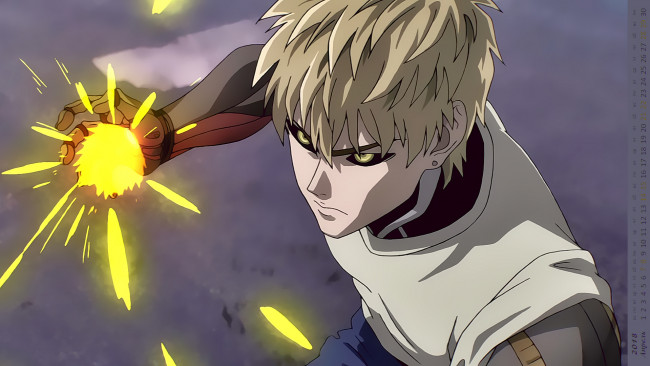 Обои картинки фото календари, аниме, робот, магия, юноша