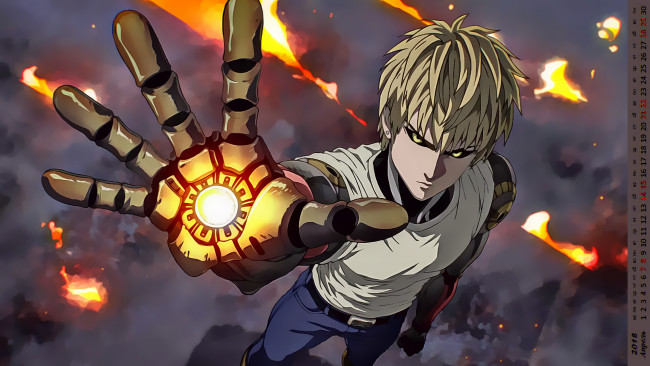 Обои картинки фото календари, аниме, взгляд, робот