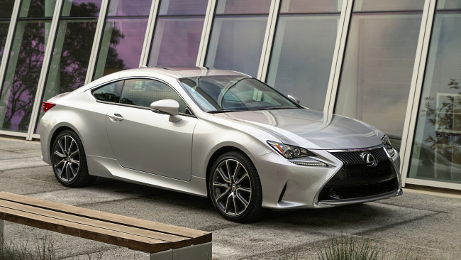 Обои картинки фото lexus rc 300 2018, автомобили, lexus, металлик, серебряный, 2018, 300, rc