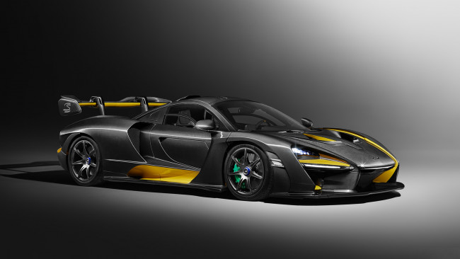 Обои картинки фото mclaren senna carbon theme by mso 2019, автомобили, mclaren, theme, carbon, senna, mso, 2019
