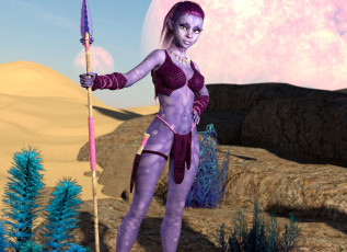 Картинка 3д+графика эльфы+ elves эльфийка фон взгляд