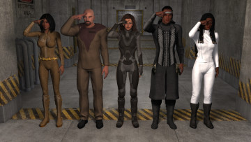 Картинка 3д+графика фантазия+ fantasy фон взгляд девушки