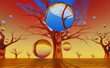 Картинка 3д+графика шары+ balls фон шары