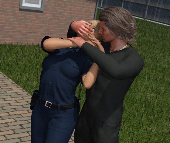 Обои картинки фото she wolf, 3д графика, фантазия , fantasy, девушка, взгляд, фон