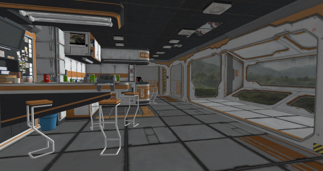 Обои картинки фото 3д графика, реализм , realism, стулья, бар