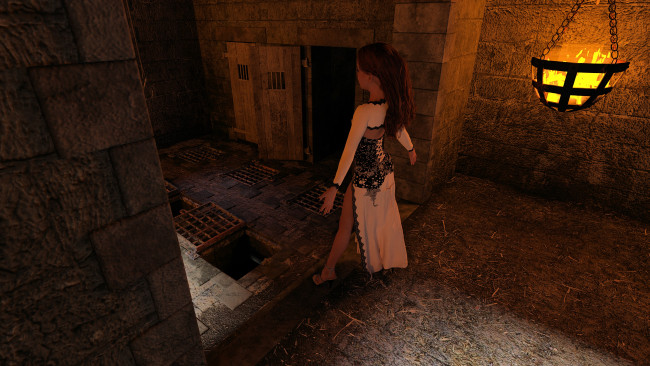 Обои картинки фото 3д графика, люди , people, девочка, взгляд, фон