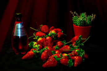 Картинка еда клубника +земляника