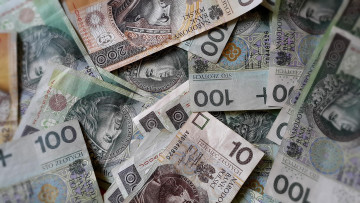 Картинка разное золото +купюры +монеты деньги злотые