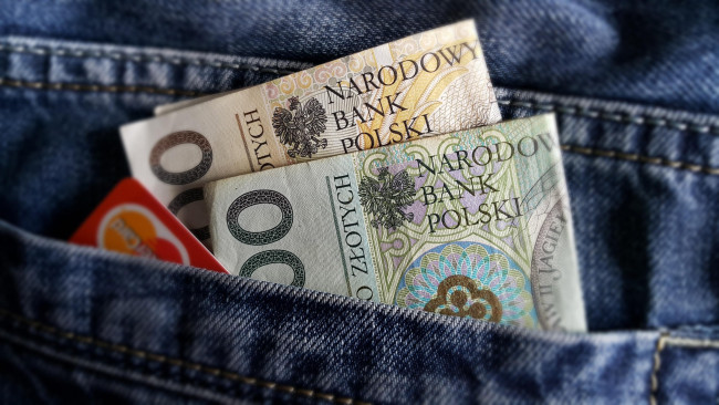 Обои картинки фото разное, золото,  купюры,  монеты, деньги, злотые