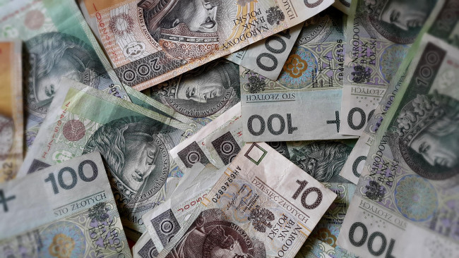 Обои картинки фото разное, золото,  купюры,  монеты, деньги, злотые