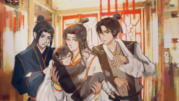 Картинка аниме tian+guan+ci+fu благословение небожителей tian guan ci fu мосян тунсю