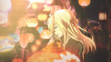 обоя аниме, violet evergarden, violet, evergarden