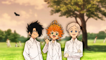 Картинка аниме yakusoku+no+neverland yakusoku no neverland обещанный неверленд