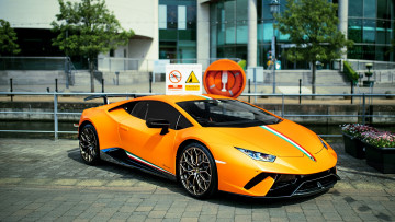 Картинка автомобили lamborghini huracan