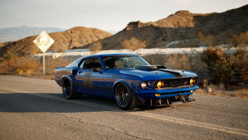 Картинка автомобили mustang ford mach 1