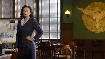 Картинка кино+фильмы agent+carter агент картер фантастика боевик сериал hayley atwell peggy carter agent